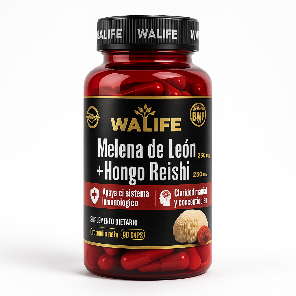 WALIFE® MELENA LEON + REISHI 60 CAPS