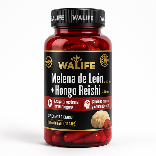 WALIFE® MELENA LEON + REISHI 60 CAPS