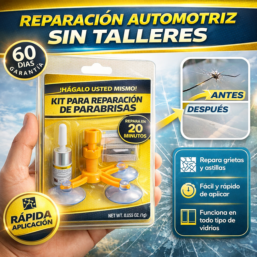 VIDROFIX® | LIQUIDO REPARA VIDRIO AL INSTANTE