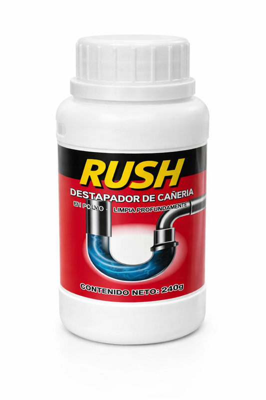 RUSH™ | DESTAPA CAÑERIAS AL INSTANTE Y RINDE MAS