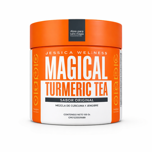 MAGICAL TURMERIC TEA® | RENUEVA TU BIENSTAR EN 7 DÍAS BY JESSICA WELLNESS