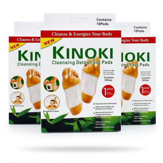 10 + 20 GRATIS | PARCHES DESINTOXICANTES Y DESINFLAMATORIOS KINOKI